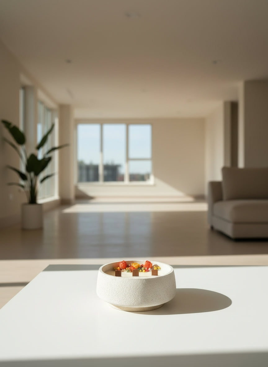 Jardín Preservado Circular Grande