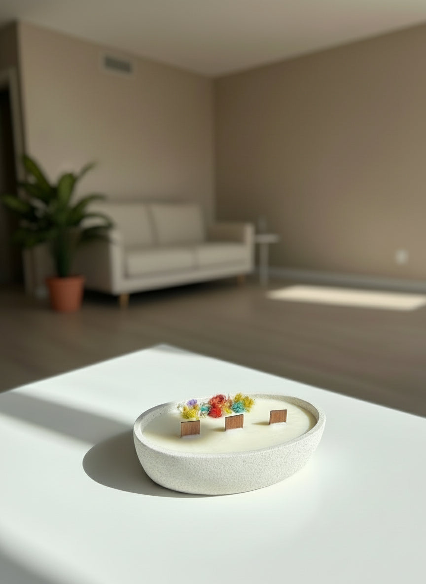 Jardín Preservado Ovalado