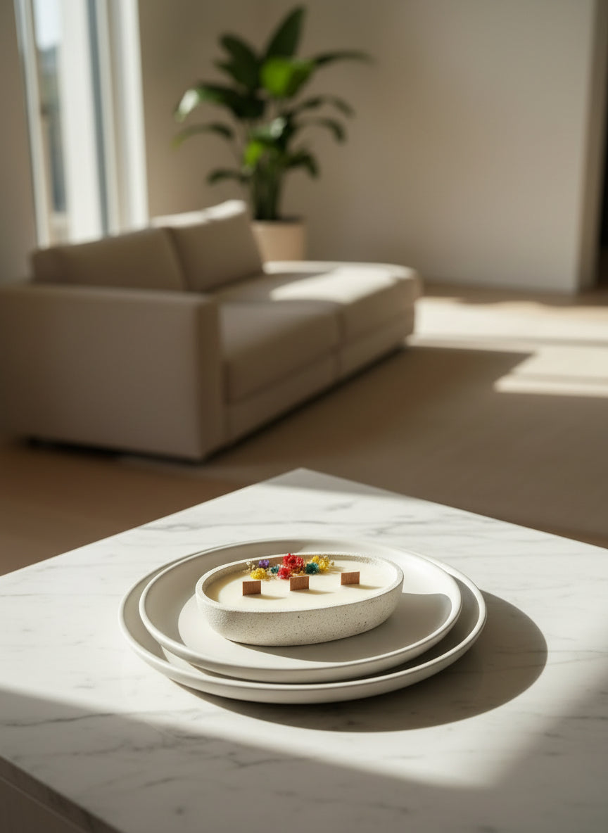 Jardín Preservado Ovalado