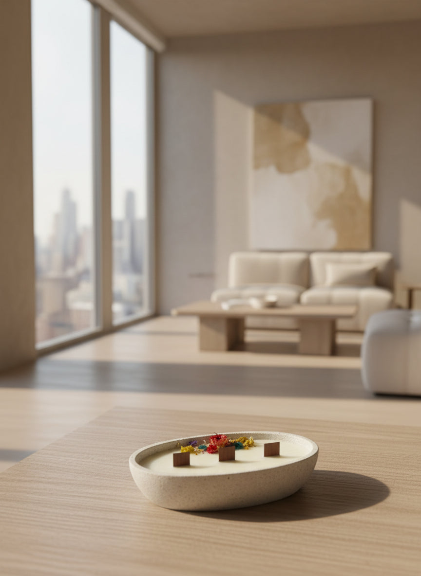 Jardín Preservado Ovalado