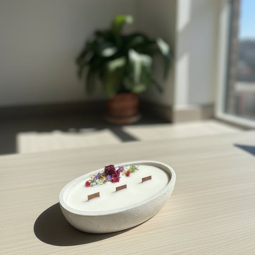 Jardín Preservado Ovalado