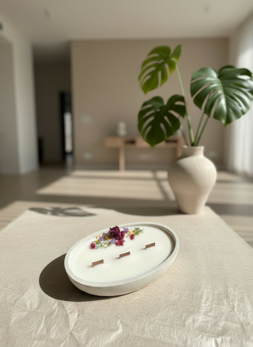 Jardín Preservado Ovalado