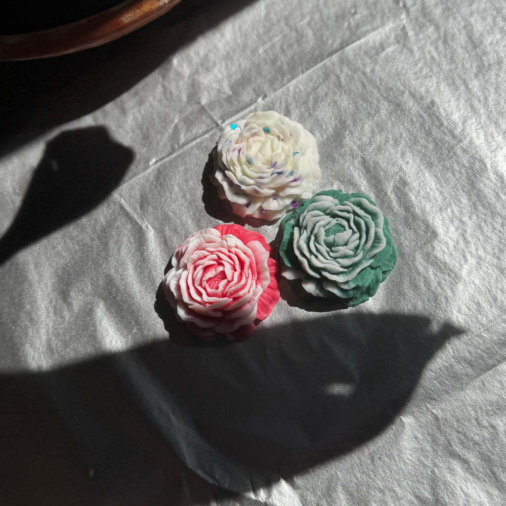 Combo Wax Melts Rosas+ Pebetero + Velas Pebetero